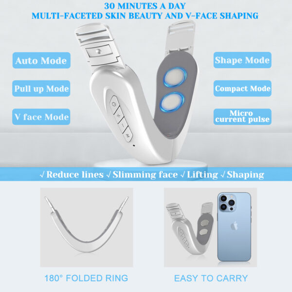 Vibration Massage V Face Beauty Instrument - Image 9