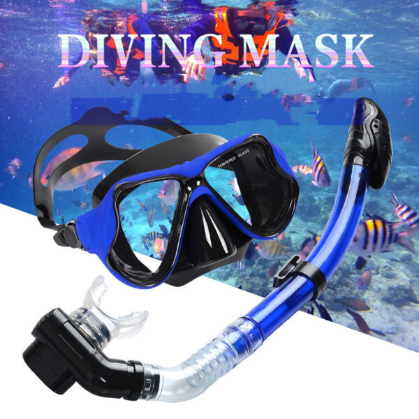 Waterproof Full Dry Semi-dry Snorkel Diving Goggles Equipment - Image 2