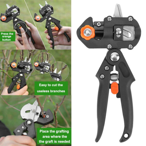 Garden Grafting Pruner Set Farming Fruit Tree Pruning Shears Scissor Vaccination Plant Tree Cutting Machine Tape Dropshipping - Image 8