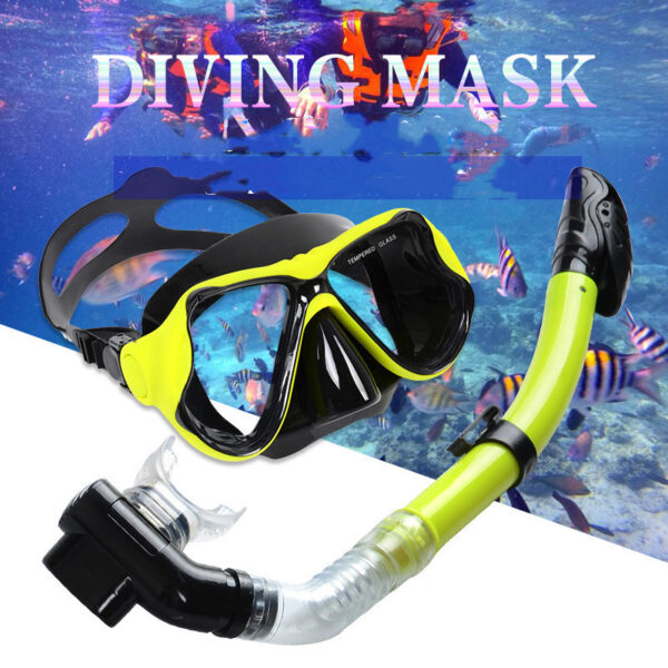 Waterproof Full Dry Semi-dry Snorkel Diving Goggles Equipment - Image 3