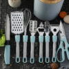 Stainless Steel Kitchen Gadgets Household Kitchen Utensils Tray Peeler Egg Beating Scissors Gifts - Image 7